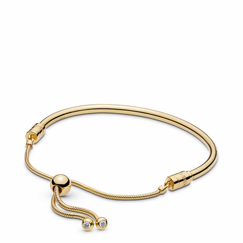 Pandora Australia Shine™ Sliding Bangle Bracelet - 18ct Gold Plated | ZCUJOR578